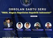 Setiyardi Budiono dan Obor Rakyat Reborn Gelar Forum Publik Soal Reformasi Polri