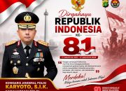HUT RI ke-81, Komjen Pol Karyoto Ajak Masyarakat Jaga Persatuan dan Keamanan