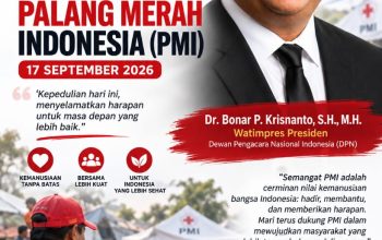 Hari PMI 2026, Dr. Bonar Ajak Masyarakat Jaga Budaya Saling Menolong